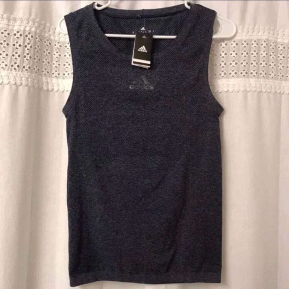 Adidas fitted fitness tank